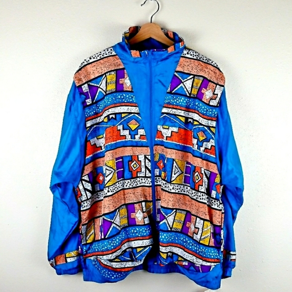 laura Katherine Jackets & Blazers - Vintage Laura Katherine 80s Style Windbreaker